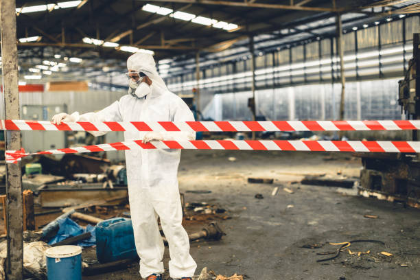 Professional Infectious Disease Decontamination technician working in Conley, GA